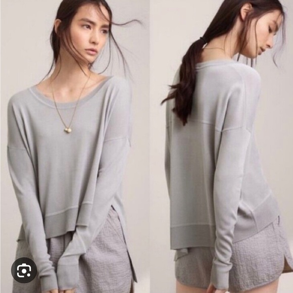 Aritzia Wilfred Librement Asymmetrical Sweater Size Small - Picture 2 of 11